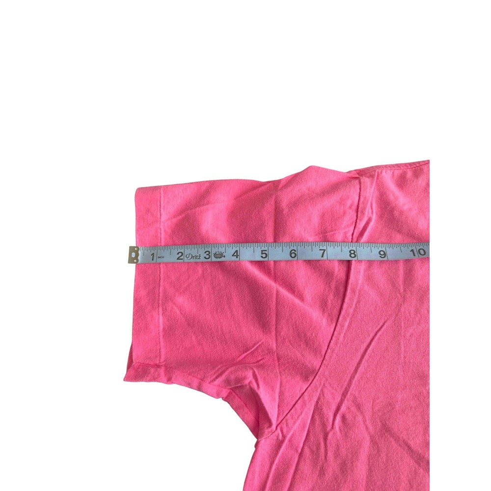 Ralph Lauren T-Shirt Women's Pink Cotton Small Pony Short Sleeve Casual Large‎ - Picture 11 of 12